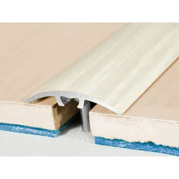 Podlahová lišta Profilteam přechodová lišta narážecí oblá 32x2700 Dub bělený E901