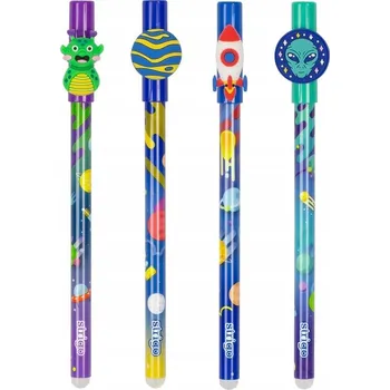 VYMAZATELNÁ Propiska MODRÁ Náplň Kancelářské Propisky Strigo 36 kusů