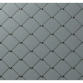 plechová krytina PREFA Falcovaná šablona Stucco 440 x 440 mm 8 m2