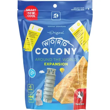 Desková hra Pegasus Spiele Word Colony: Around the World (EN)- rozšíření kvízové hry