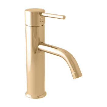 Vodovodní baterie SEINA - Umyvadlová baterie bez výpusti, Zlatá - lesklá SE922.0Z, RAV Slezák Barva: ZLATÁ - lesklá, Rozměr: 3,8"