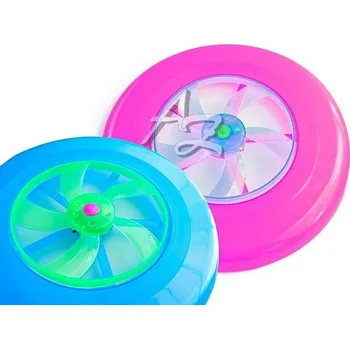 Hra na zahradu disk létající 22cm, svítící LED