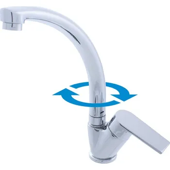 COLORADO - Dřezová baterie, Chrom CO106.0/3, RAV Slezák Barva: Chrom, Rozměr: 3,8"