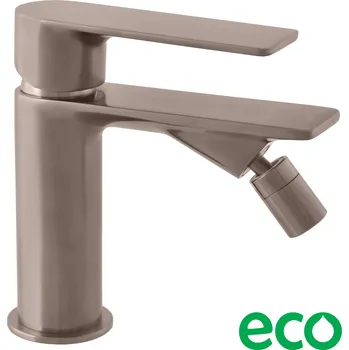 Vodovodní baterie NIL - Bidetová baterie bez výpusti, Metal Grey - kartáčovaná NL144.0MGK, RAV Slezák Barva: METAL GREY - kartáčovaná, Rozměr: 3,8"