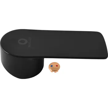 Vodovodní baterie VLTAVA - Páčka, Černá matná/Zlatá ø35mm KR3534CMATZ, RAV Slezák