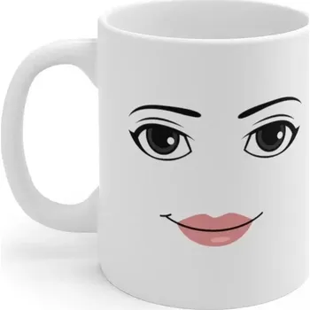 Herní hrnek s vtipným designem pro hráče 350 ml | kuchyňské nádobí - ženská tvář