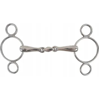 Udidlo pro koně Pessoa (kladkový udidlo) Balotade Udidlo kladkové 14,5 cm