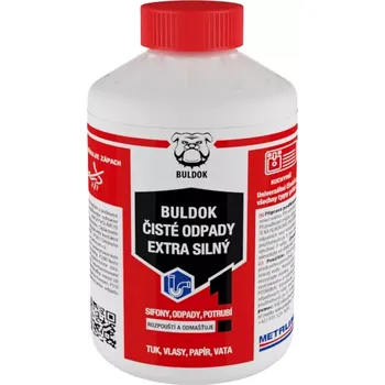 Čistič odpadů extra silný 0,75 kg BULDOK