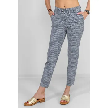 Red Button dámské kalhoty Diana fancy dot tmavě modré Velikost: 36