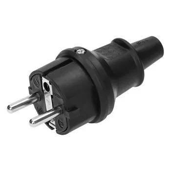 Elektrická zásuvka Vidlice přímá ORNO OR-AE-13222 gumová