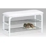 Autronic Botník - taburet 83168-13 WT Bílá - SLEVA 3% s kodem radost25