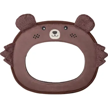 Hračka pro nejmenší Petite&mars Zrcadlo do auta Back Zoo - různé druhy Zvířátko: Medvěd