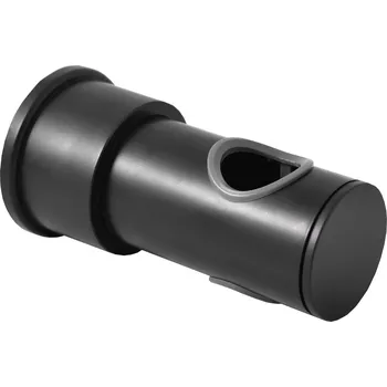 Sprchový držák Držák na zeď k tyči MD0763CMAT, Černá - matná PD0099CMAT, RAV Slezák