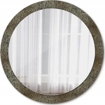 Zrcadlo Dekorativní zrcadlo s rámem Květinový ornament 90