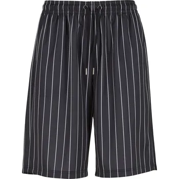 Pánské kraťasy Pánské kraťasy URBAN CLASSICS TB7384 BLACK/WHITE L