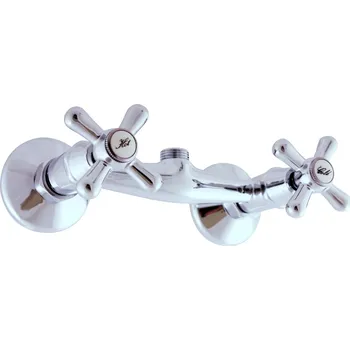 Vodovodní baterie MORAVA - Sprchová baterie, Chrom MK181.5, RAV Slezák Barva: Chrom, Rozměr: 100 mm