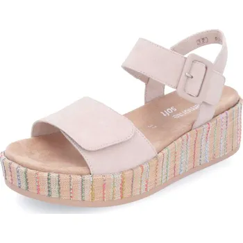 Dámské sandále Rieker Dámské sandály REMONTE D1N54-60 růžová S5 41