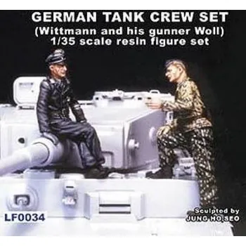 Plastikový model Legend Productions 1/35 German Tank Crew set (Wittmann & Woll)