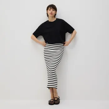 Dámská sukně Reserved - Úpletová midi sukně - vícebarevná - 9240H-MLC - 9240H-MLC-M