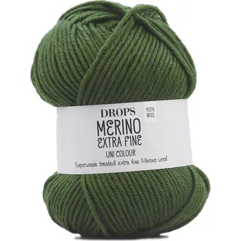 Příze Drops Merino Extra Fine 52 zelená listová