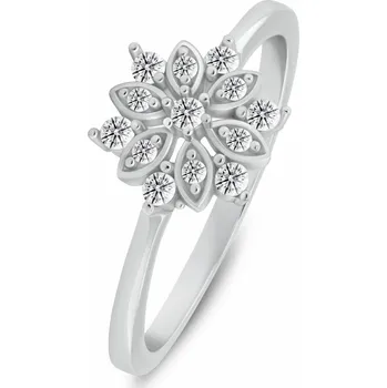 Prsten Brilio Silver Okouzlující stříbrný prsten se zirkony RI141W 60 mm + 2 měsíce na vrácení zboží