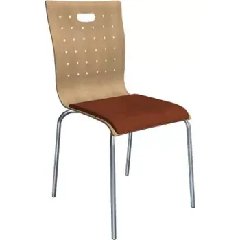 Konferenční židle Tulip čalouněná - SLEVA 3% s kodem radost25