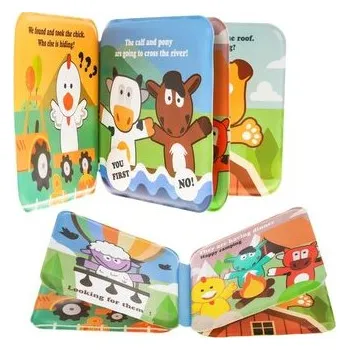 První čtění Książeczka do kąpieli dla malucha farma