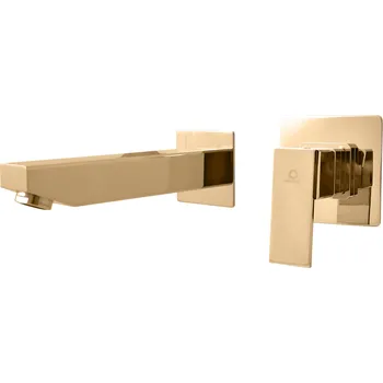 Vodovodní baterie LOIRA - Umyvadlová baterie vestavěná, Zlatá - lesklá LR534Z, RAV Slezák