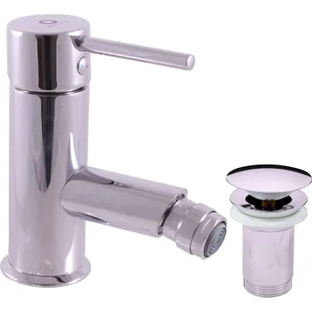 SEINA - Bidetová baterie s výpustí, Chrom SE945.0K, RAV Slezák Barva: Chrom, Rozměr: 3,8"