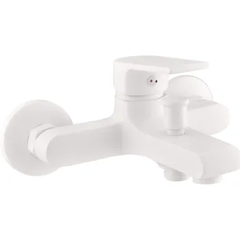 Vodovodní baterie COLORADO - Vanová baterie, Bílá - matná CO154.5BMAT, RAV Slezák Barva: Bílá - matná, Rozměr: 150 mm