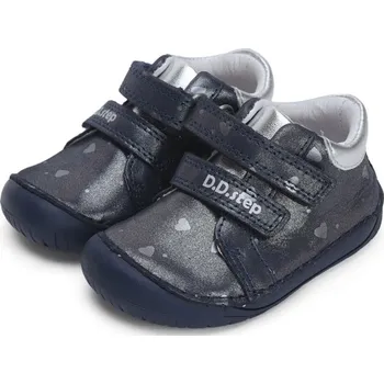 Dívčí polobotky D.D. step Barefoot boty S070-42189 Royal Blue EUR 21