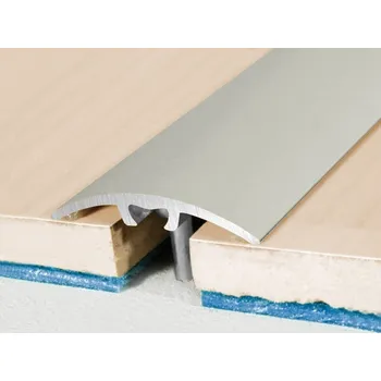 Podlahová lišta Profilteam přechodová lišta narážecí oblá 40x930 Inox E07