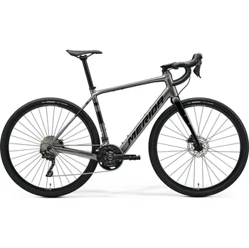 Elektrokolo Gravel elektrokolo MERIDA eSILEX 400 Gunmetal Grey (Black) - L 2025