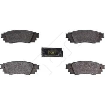 Brzdová destička Sada brzdových destiček, kotoučová brzda HART 261 827