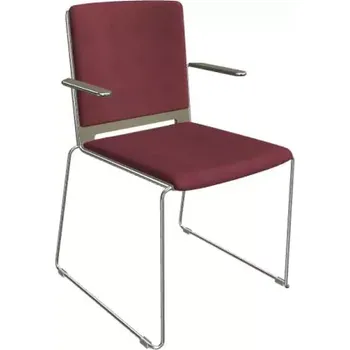 Konferenční židle Filo čalouněná - s područkami - SLEVA 3% s kodem radost25