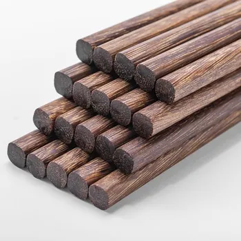 Japonské dřevěné hůlky na sushi | dřevěné nádobí 20 ks - 10 párů