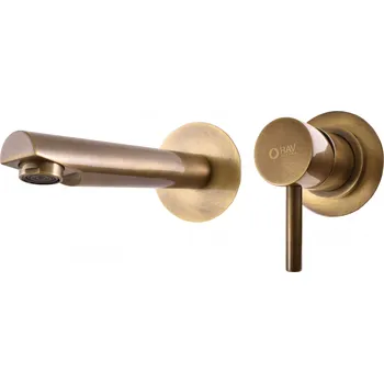 Vodovodní baterie SEINA - Umyvadlová/dřezová baterie, Stará mosaz (Bronz) SE934SM, RAV Slezák