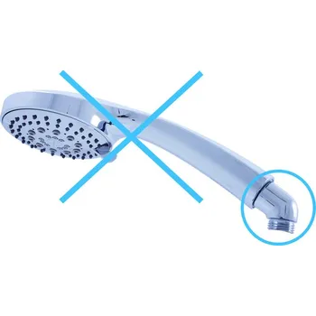 Vodovodní baterie Přechodka k vanové vodopádové baterii, Chrom MD0108, RAV Slezák