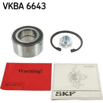Sada ložisek kol SKF VKBA 6643