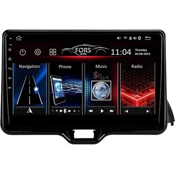 Autorádio Autorádio Android FS-Max4 pro Yaris 2018-2022, 4/32 GB, CarPlay, Android Auto, 8jádrový procesor