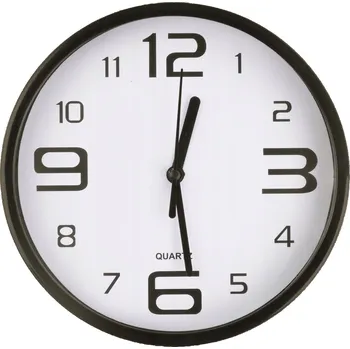 Hodiny ČITELNÉ NÁSTĚNNÉ HODINY S VTEŘINOVKOU STYLOVÉ SILNÉ DO OBÝVÁKU KUCHYNĚ AA R6