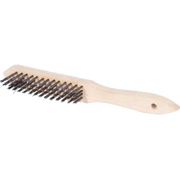 Ruční nářadí Kartáč ocelový 4-řadý - 30cm XTLINE