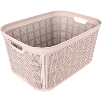 Úložný box Box víceúčelový 10 l jutový dizajn mix barev