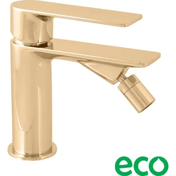 Vodovodní baterie NIL - Bidetová baterie bez výpusti, Zlatá - lesklá NL144.0Z, RAV Slezák Barva: ZLATÁ - lesklá, Rozměr: 3,8"