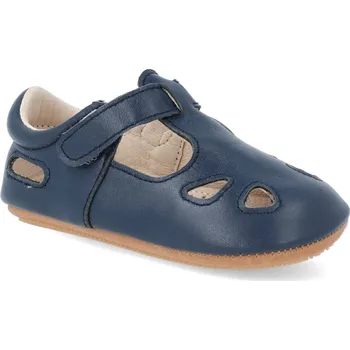 Dívčí obuv Barefoot capáčky Lait et Miel - Archie Navy modré Velikost: 21