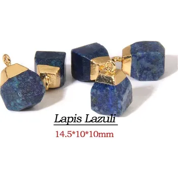 Přívěsek Přívěsek ze surového kamene | minerální přívěsek - 14 Lapis Lazuli , 2 kusy