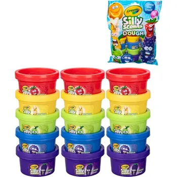 Modelovací hmota CRAYOLA Tvarovací hmota vonící ovoce set 15x28g v kelímku 5 druhů