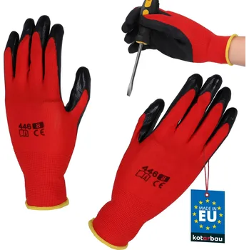 Pracovní rukavice Pracovní rukavice dragon protiskluzové potažené latexem velikost 8 - M - 8