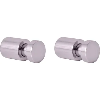 Držák na ručník COLORADO - Koupelnový doplněk Věšáček 30 mm - 2 ks, Chrom COA0103/30, RAV Slezák