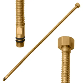 Vodovodní baterie Flexi hadice (vlnovec), Zlatá - kartáčovaná IT0012ZK, RAV Slezák